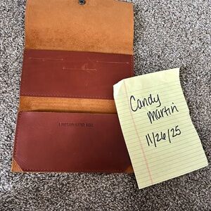 Portland Leather Brown and Tan Wallet